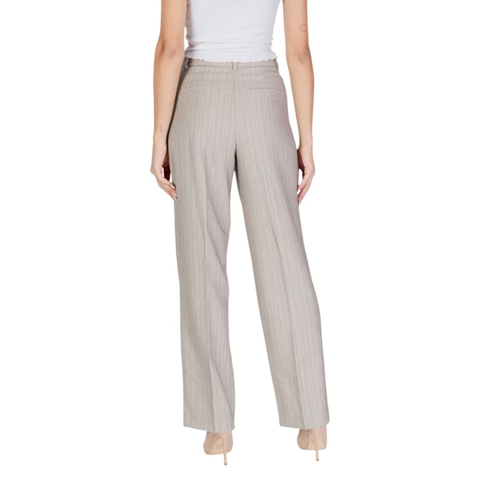Vero Moda – Graue Polyesterhose