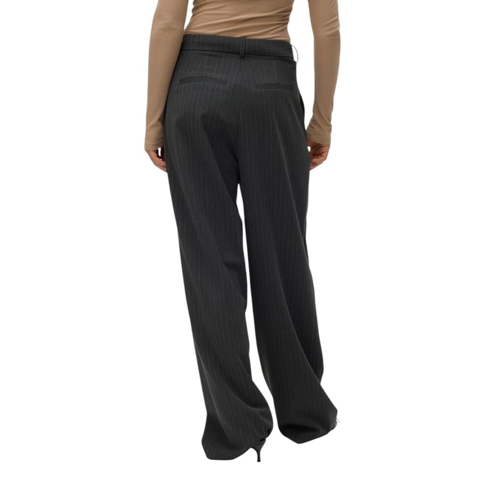 Vero Moda – Graue Polyesterhose