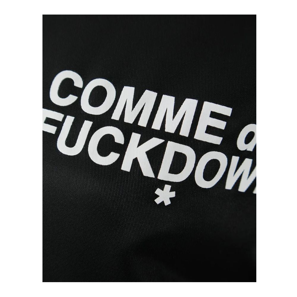 Comme Des Fuckdown Schwarze Nylonjacken und -mäntel