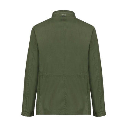 People Of Shibuya Green Cotton Men's Jacket