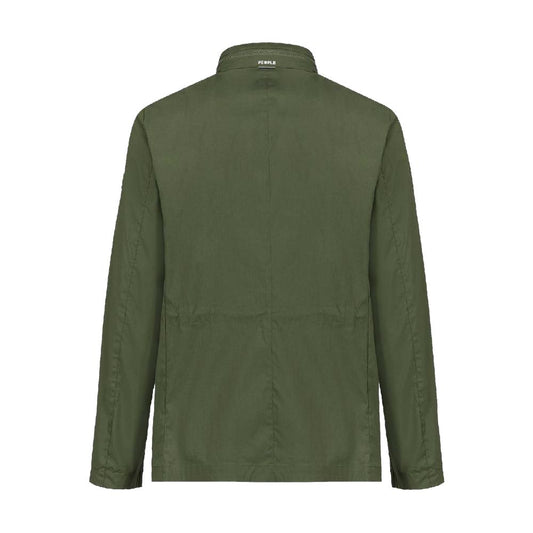 People Of Shibuya Green Cotton Men's Jacket