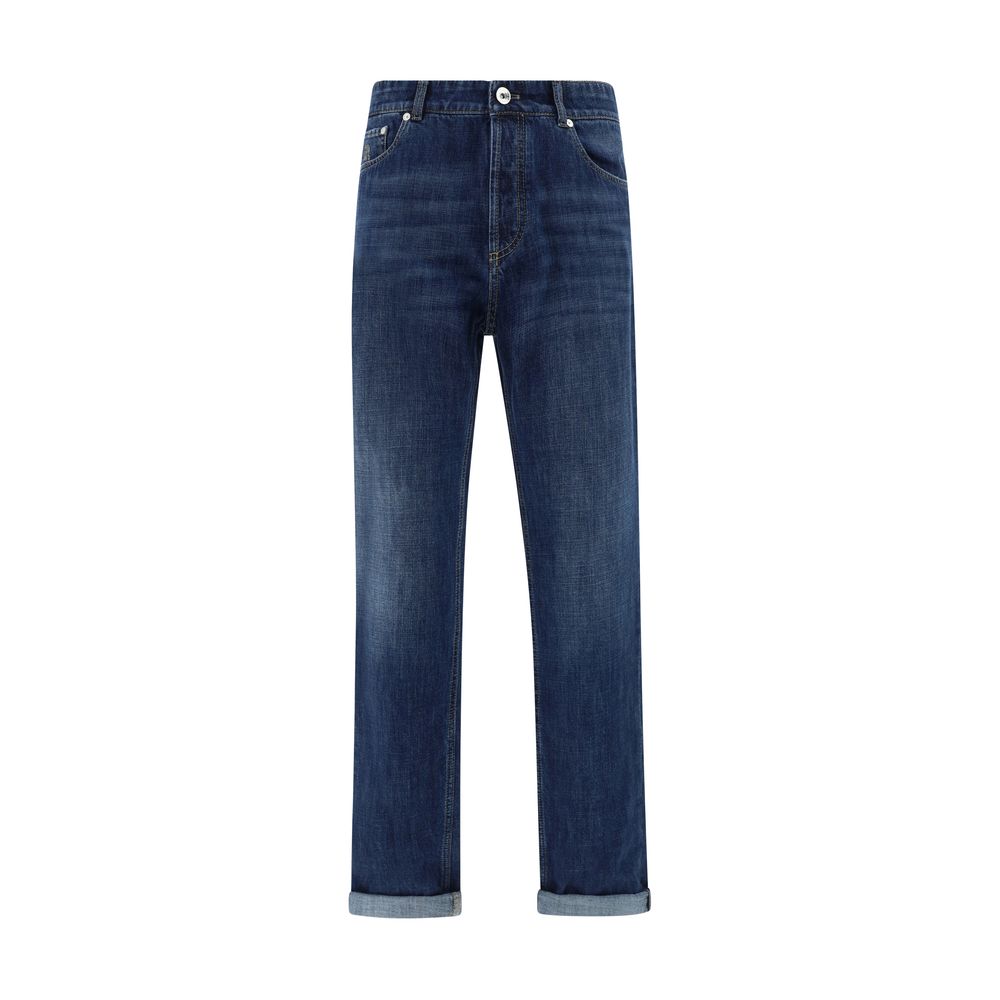 Brunello Cucinelli Jeans mit Bündchen