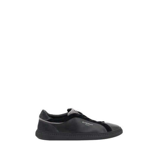 Givenchy – Schwarze G-Set-Sneaker aus Leder in Schwarz