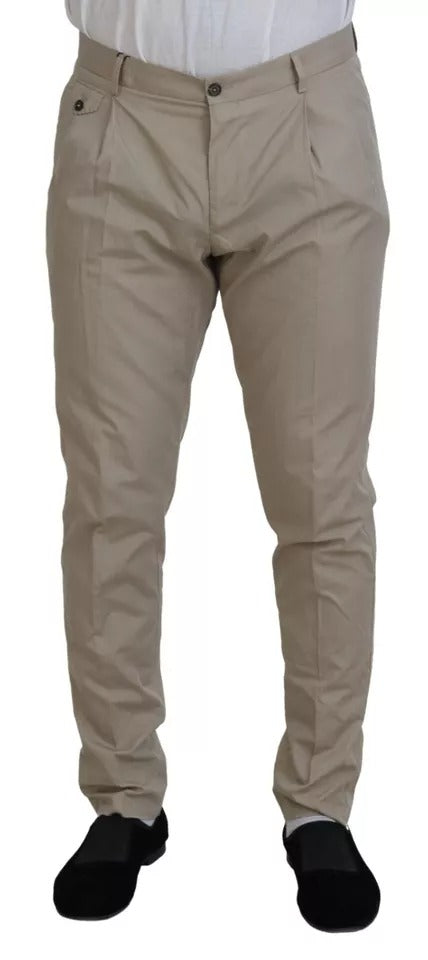 Dolce &amp; Gabbana Beige Chinohose aus Baumwolle für Herren