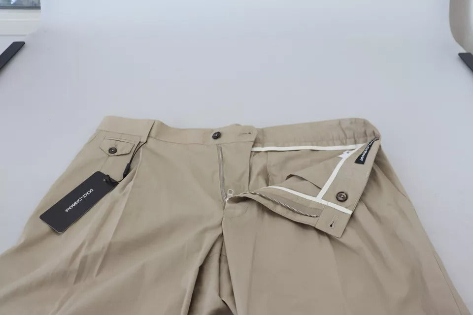 Dolce &amp; Gabbana Beige Chinohose aus Baumwolle für Herren