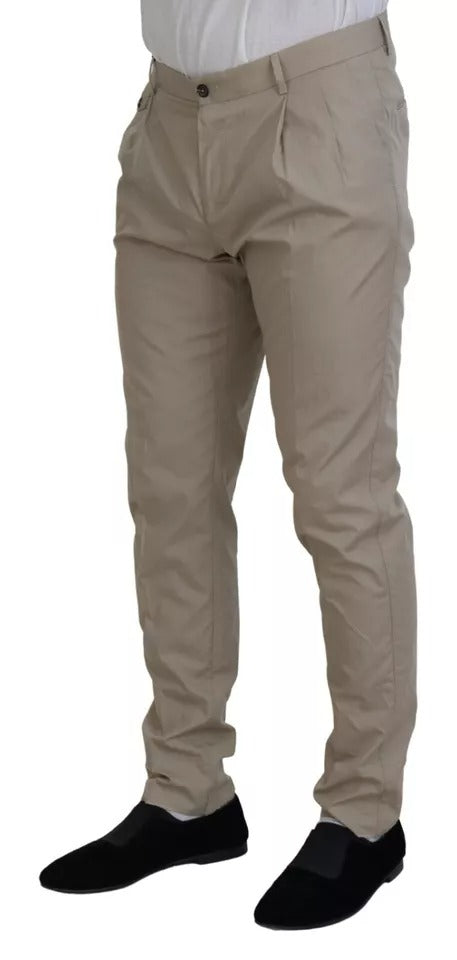 Dolce &amp; Gabbana Beige Chinohose aus Baumwolle für Herren
