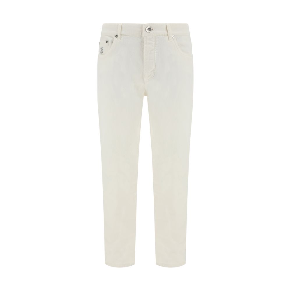 Brunello Cucinelli Jeans mit Umschlagsaum