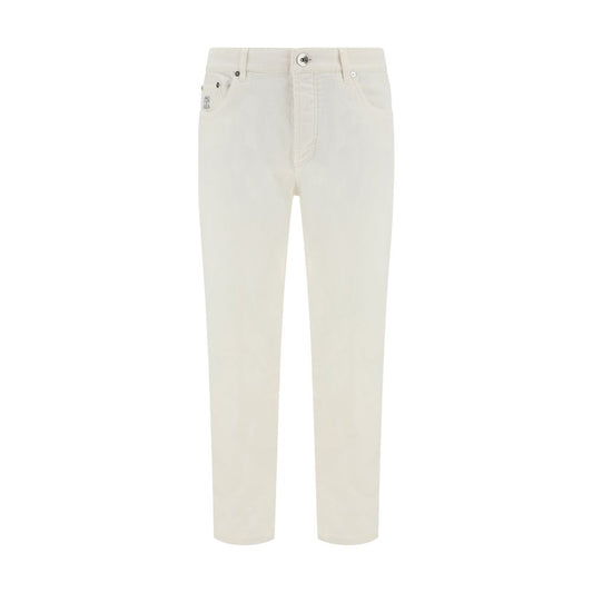 Brunello Cucinelli Jeans mit Umschlagsaum