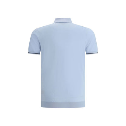 MooRER Light Blue Cotton Shirt