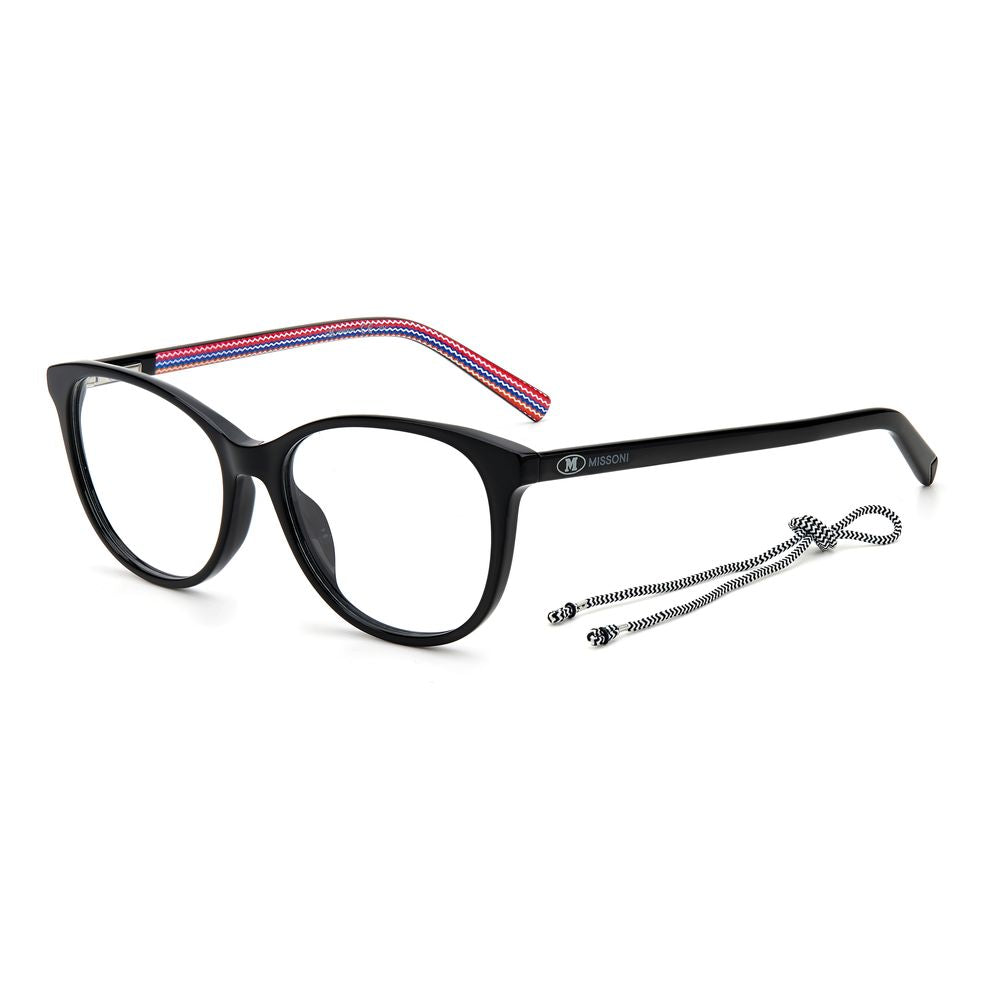 M Missoni Black Acetate Glasses (Frames)
