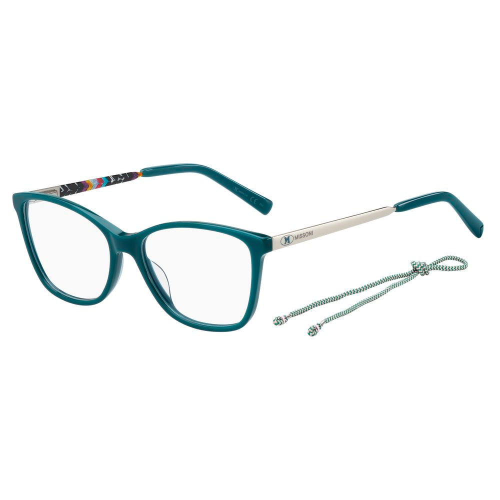 M Missoni Schwarze Acetat-Brille (Gestell)