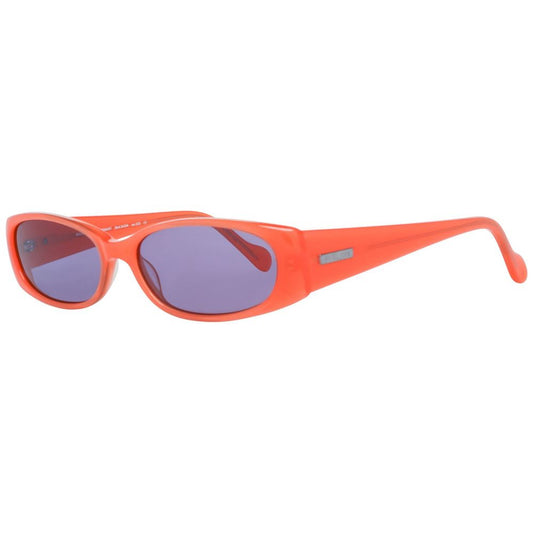 More &amp; More Sonnenbrille aus orangefarbenem Kunststoff