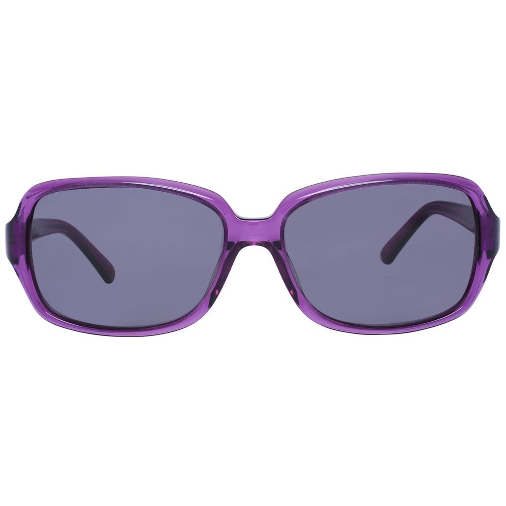 More &amp; More Sonnenbrille aus violettem Kunststoff