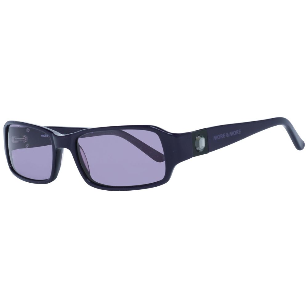 More &amp; More Sonnenbrille aus violettem Kunststoff