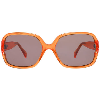 More &amp; More Sonnenbrille aus orangefarbenem Kunststoff