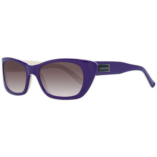 More &amp; More Sonnenbrille aus violettem Kunststoff