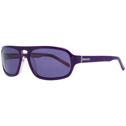 More &amp; More Sonnenbrille aus violettem Kunststoff