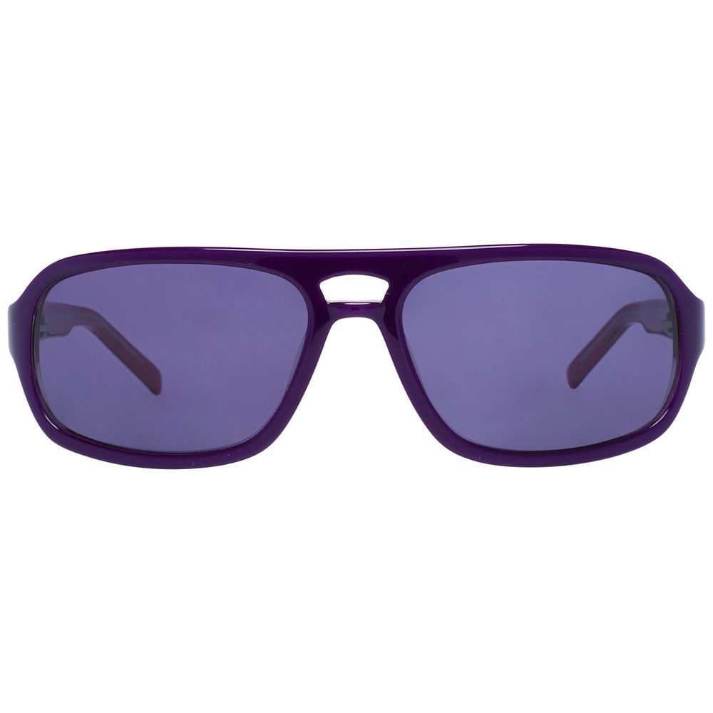 More &amp; More Sonnenbrille aus violettem Kunststoff