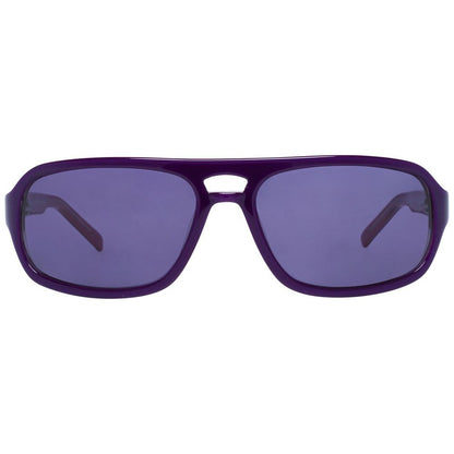 More &amp; More Sonnenbrille aus violettem Kunststoff