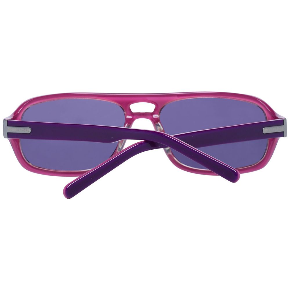 More &amp; More Sonnenbrille aus violettem Kunststoff
