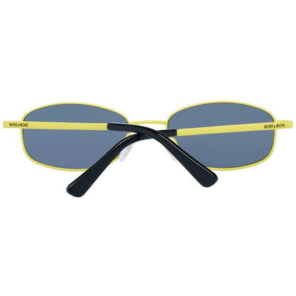 More &amp; More Sonnenbrille aus gelbem Metall