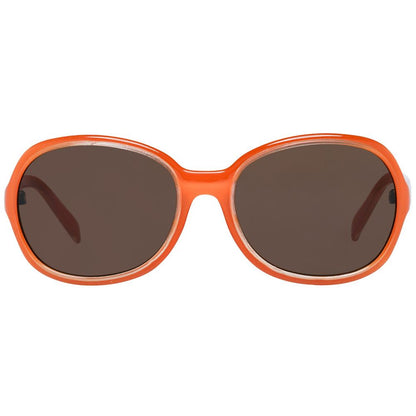 More &amp; More Sonnenbrille aus orangefarbenem Kunststoff