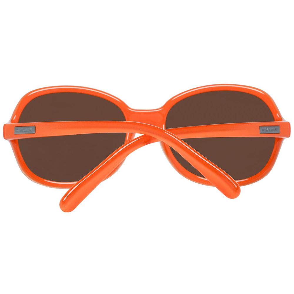 More &amp; More Sonnenbrille aus orangefarbenem Kunststoff
