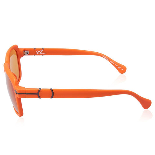 Opposit – Orangefarbene Acetat-Sonnenbrille