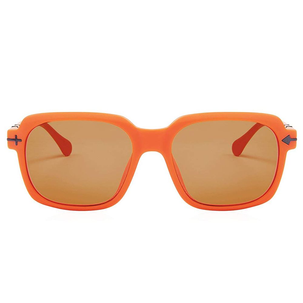 Opposit – Orangefarbene Acetat-Sonnenbrille