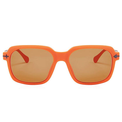 Opposit – Orangefarbene Acetat-Sonnenbrille