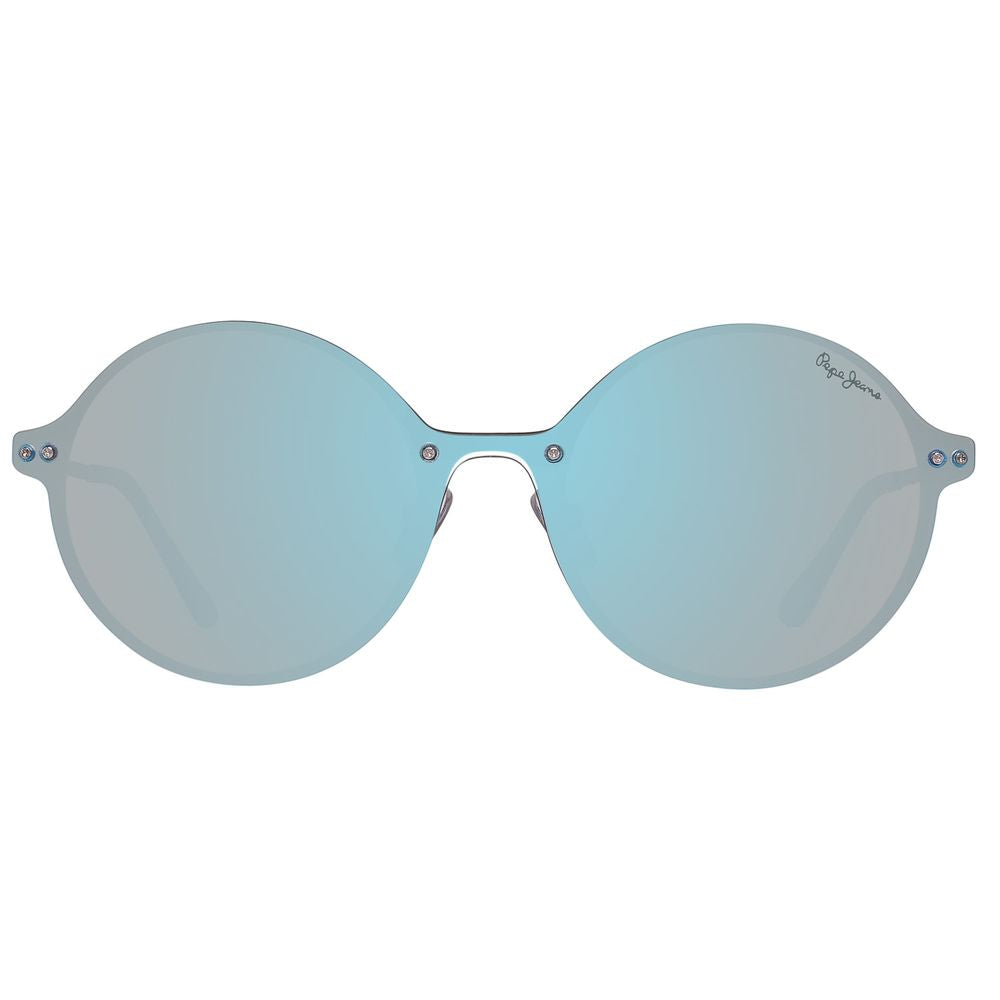 Pepe Jeans – Blaue Metallsonnenbrille
