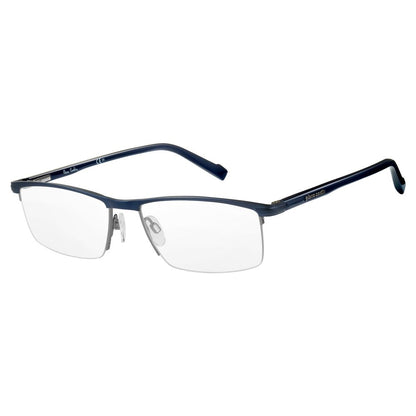 Pierre Cardin Blaue Metallbrille (Gestell)
