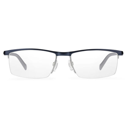 Pierre Cardin Blaue Metallbrille (Gestell)