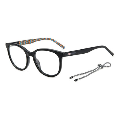 M Missoni Schwarze Acetatrahmen