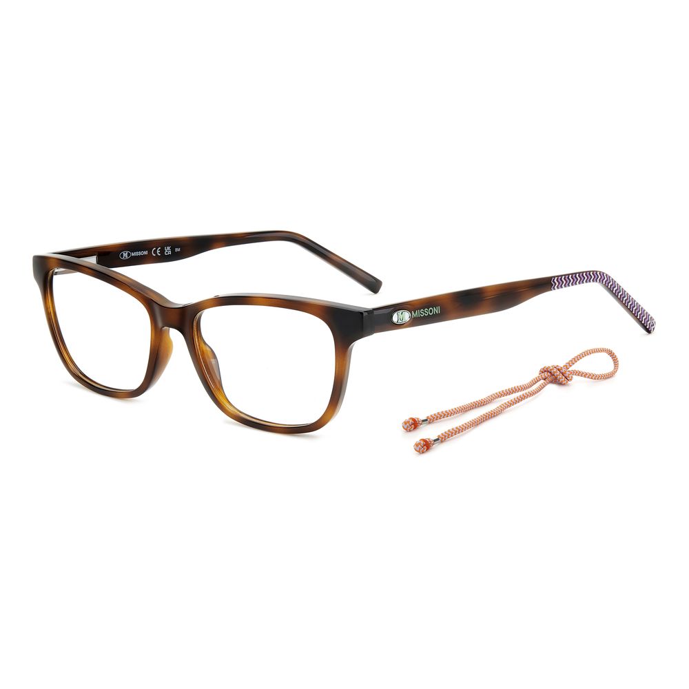 M Missoni Braune Acetatrahmen