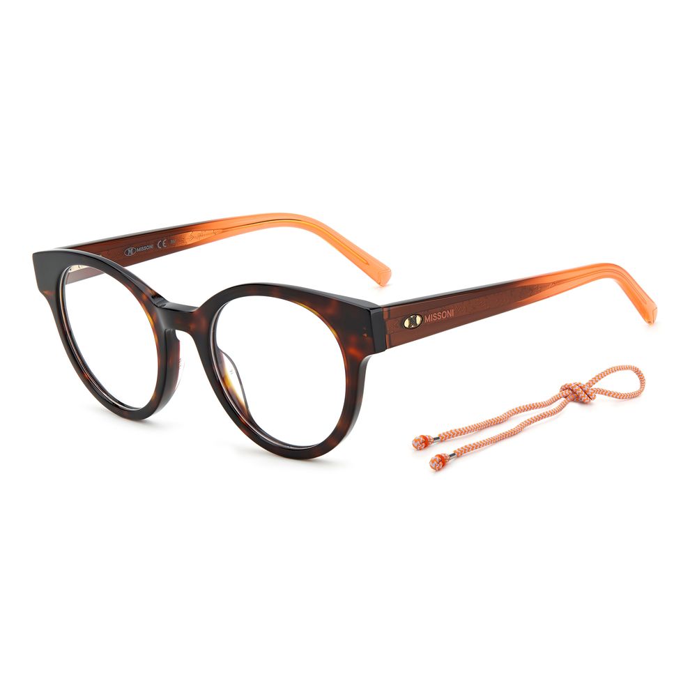 M Missoni Braune Acetatrahmen
