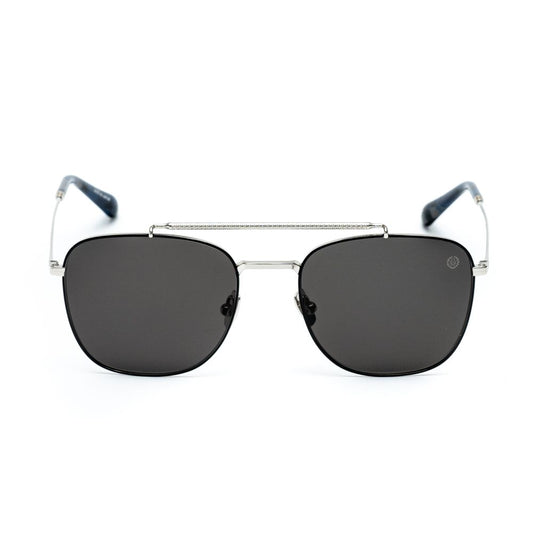 Belstaff Graue Titan-Sonnenbrille