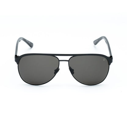 Belstaff – Schwarze Acetat-Sonnenbrille