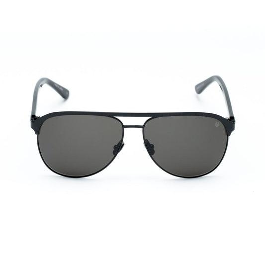 Belstaff – Schwarze Acetat-Sonnenbrille