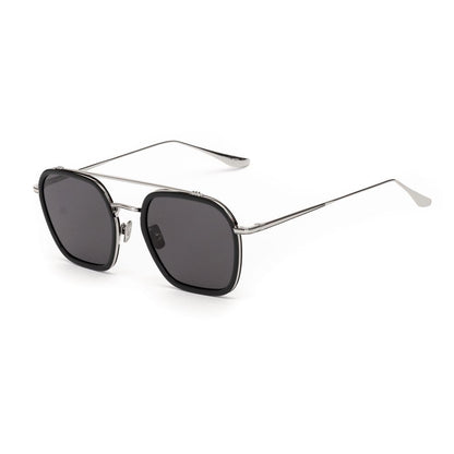 Belstaff – Graue Sonnenbrille aus Edelstahl
