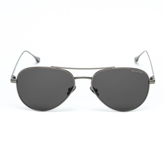 Belstaff – Graue Sonnenbrille aus Edelstahl