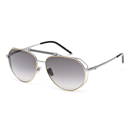 Belstaff Graue Titan-Sonnenbrille