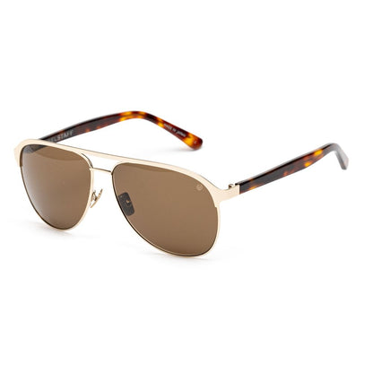 Belstaff – Goldene Acetat-Sonnenbrille