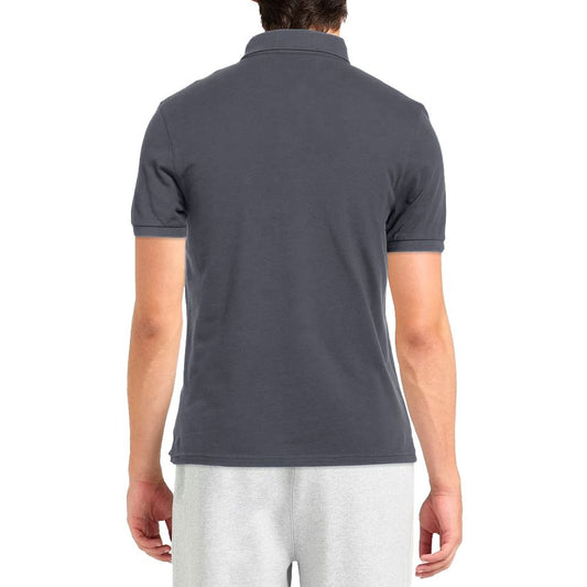Alpha Studio Poloshirt aus Baumwolle, Grau