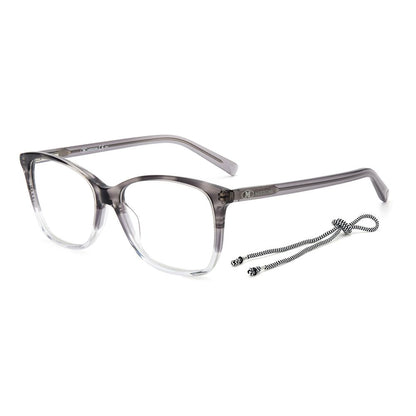 M Missoni Graue Acetat-Brille (Gestell)