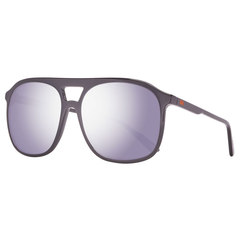 Helly Hansen – Schwarze Sonnenbrille aus Kunststoff