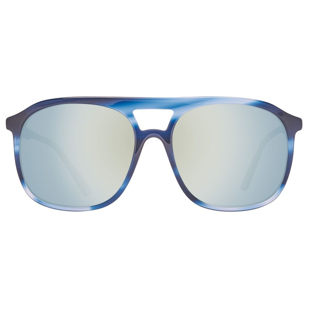 Helly Hansen – Blaue Kunststoff-Sonnenbrille