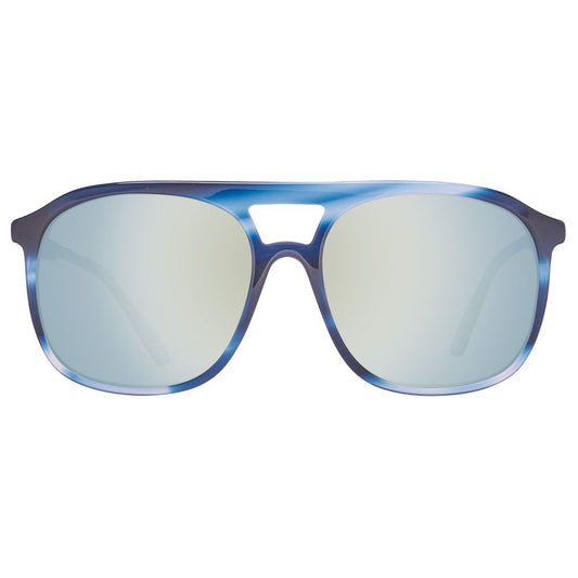 Helly Hansen – Blaue Kunststoff-Sonnenbrille