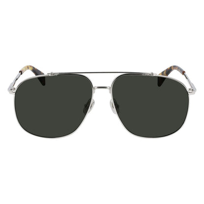 Lanvin Sonnenbrille aus grauem Metall