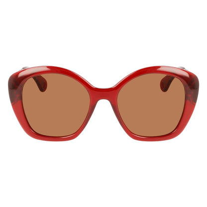 Lanvin – Rote Sonnenbrille mit Bio-Injektion